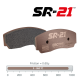 EBC Racing SR21 Brake Pads (DP8002.17SR21)